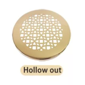 Pokrywa z pustą blaszaną świecą