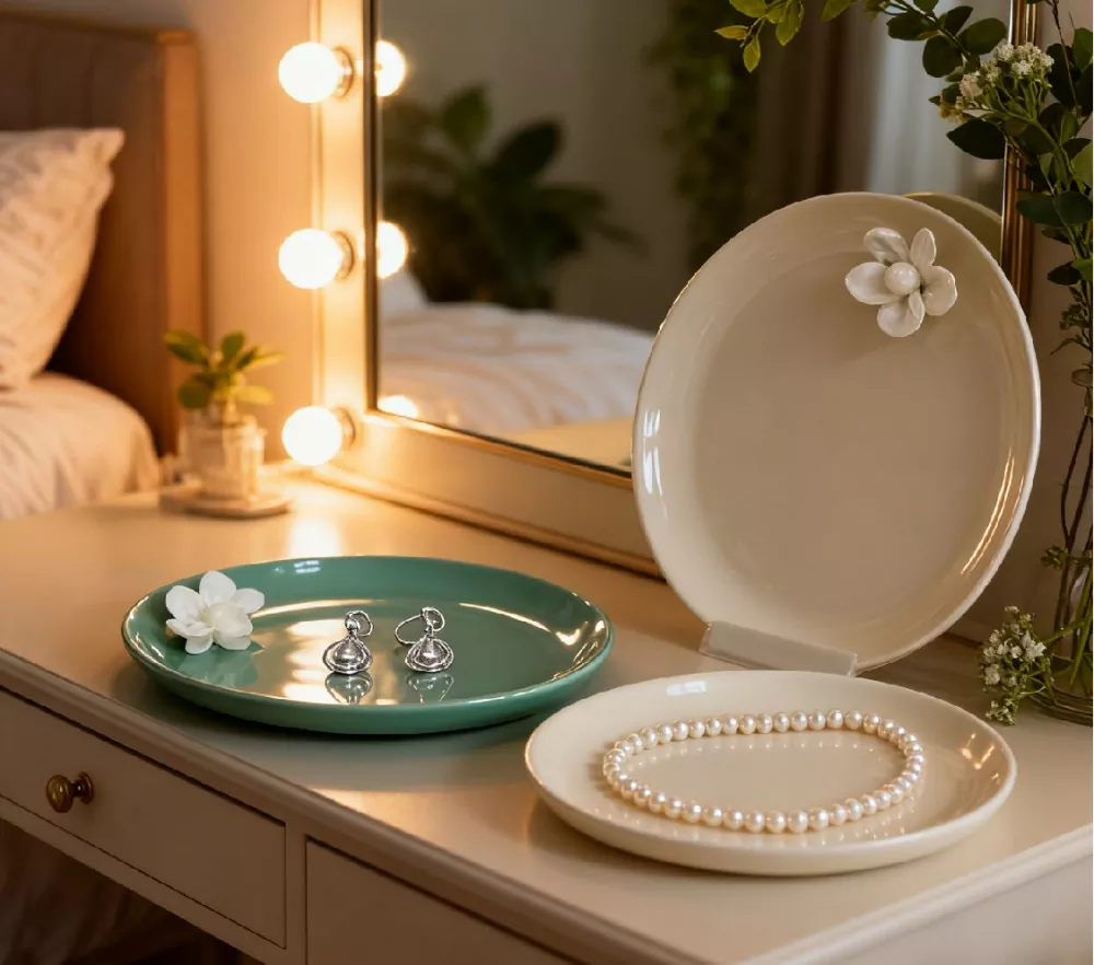 Minimalistyczne ceramiczne naczynie na biżuterię Insta