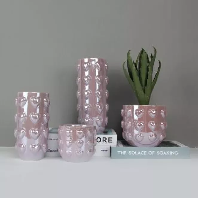 Czysty kolor dekoracyjny wazon ceramiczny